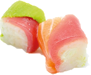 RR2 - Rainbow Roll Avocat Concombre Cheese
